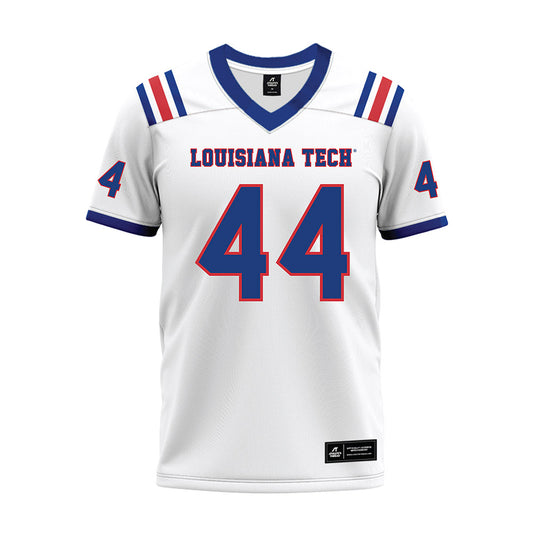 LA Tech - NCAA Football : Kaleb Coleman - White Premium Football Jersey-0