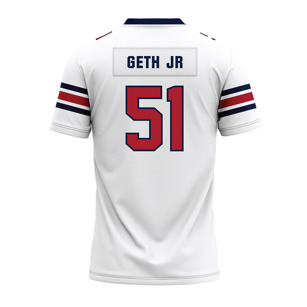Liberty - NCAA Football : DJ Geth Jr - Premium Football Jersey-1
