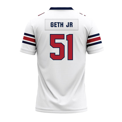 Liberty - NCAA Football : DJ Geth Jr - Premium Football Jersey-1