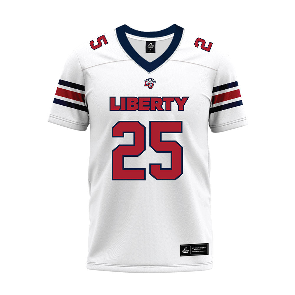 Liberty - NCAA Football : Malachi Fannin-Render - Premium Football Jersey-0