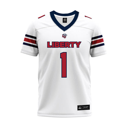 Liberty - NCAA Football : CJ Bazile Jr - Premium Football Jersey-0