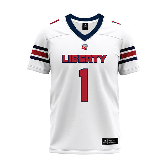 Liberty - NCAA Football : CJ Bazile Jr - Premium Football Jersey-0