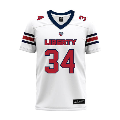 Liberty - NCAA Football : Seneca Moore Jr. - Premium Football Jersey-0