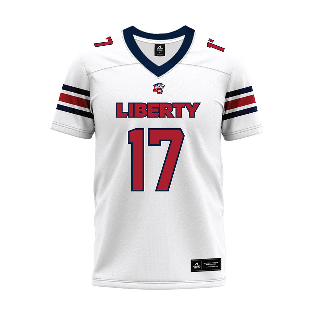 Liberty - NCAA Football : Bo Burklow Jr. - Premium Football Jersey-0