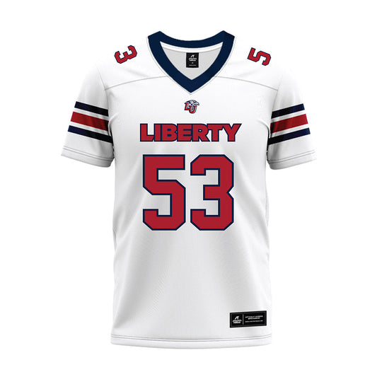 Liberty - NCAA Football : Nikodemus Tounger - Premium Football Jersey-0