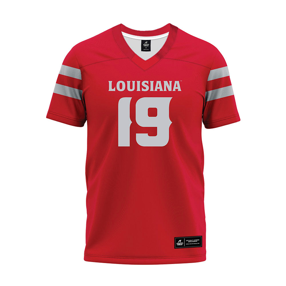 Louisiana - NCAA Football : Cameron Riley - Premium Football Jersey-0