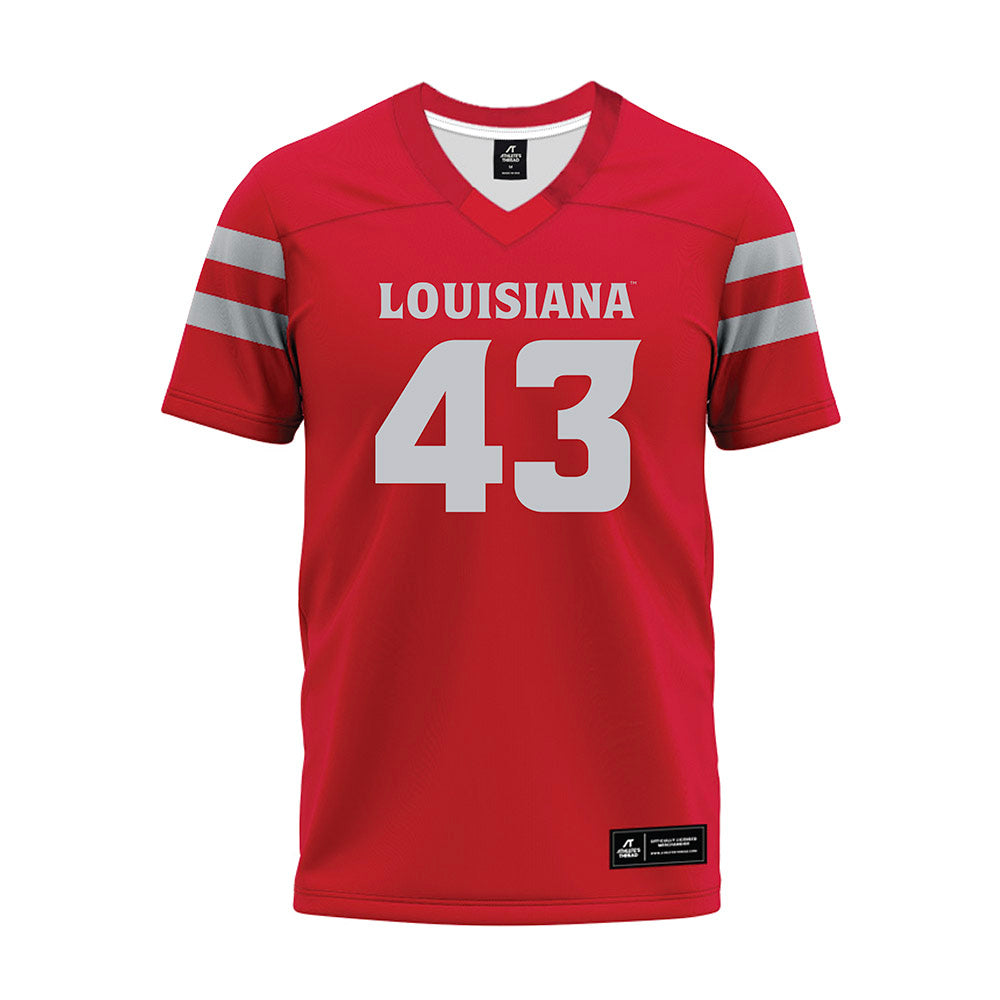 Louisiana - NCAA Football : Aiden Falgout - Premium Football Jersey-0
