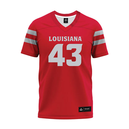 Louisiana - NCAA Football : Aiden Falgout - Premium Football Jersey-0