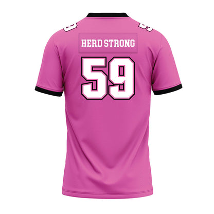 Marshall - NCAA Football : Evan Ferguson - Pink Premium Football Jersey-1