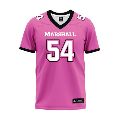 Marshall - NCAA Football : Drake Lanham - Pink Premium Football Jersey-0