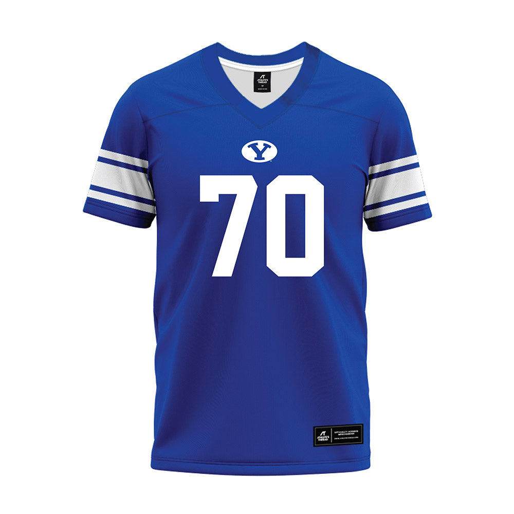BYU - NCAA Football : Iki Tupou - Premium Football Jersey-0