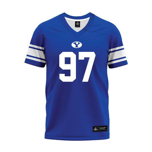 BYU - NCAA Football : Matthias Dunn - Premium Football Jersey