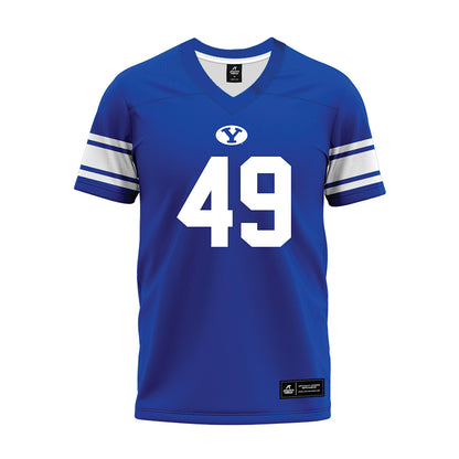 BYU - NCAA Football : Lucky Finau - Premium Football Jersey