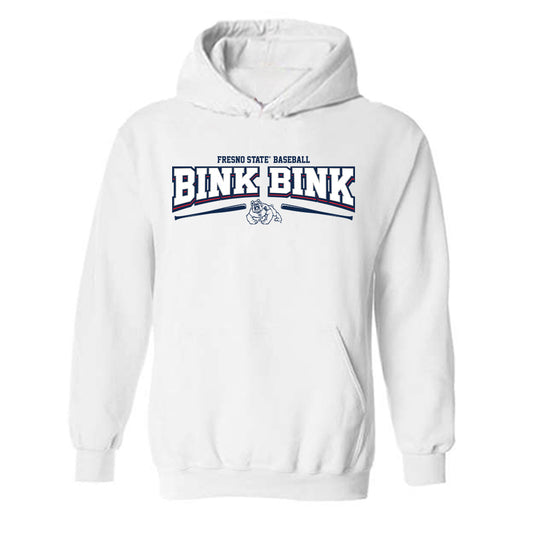 Fresno State - NCAA Baseball : Douglas Crystal - Fashion Shersey Hooded Sweatshirt-0