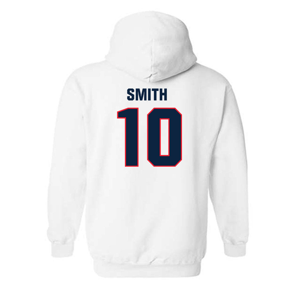 UConn - NCAA Football : Caleb Smith - Classic Shersey Hooded Sweatshirt-1