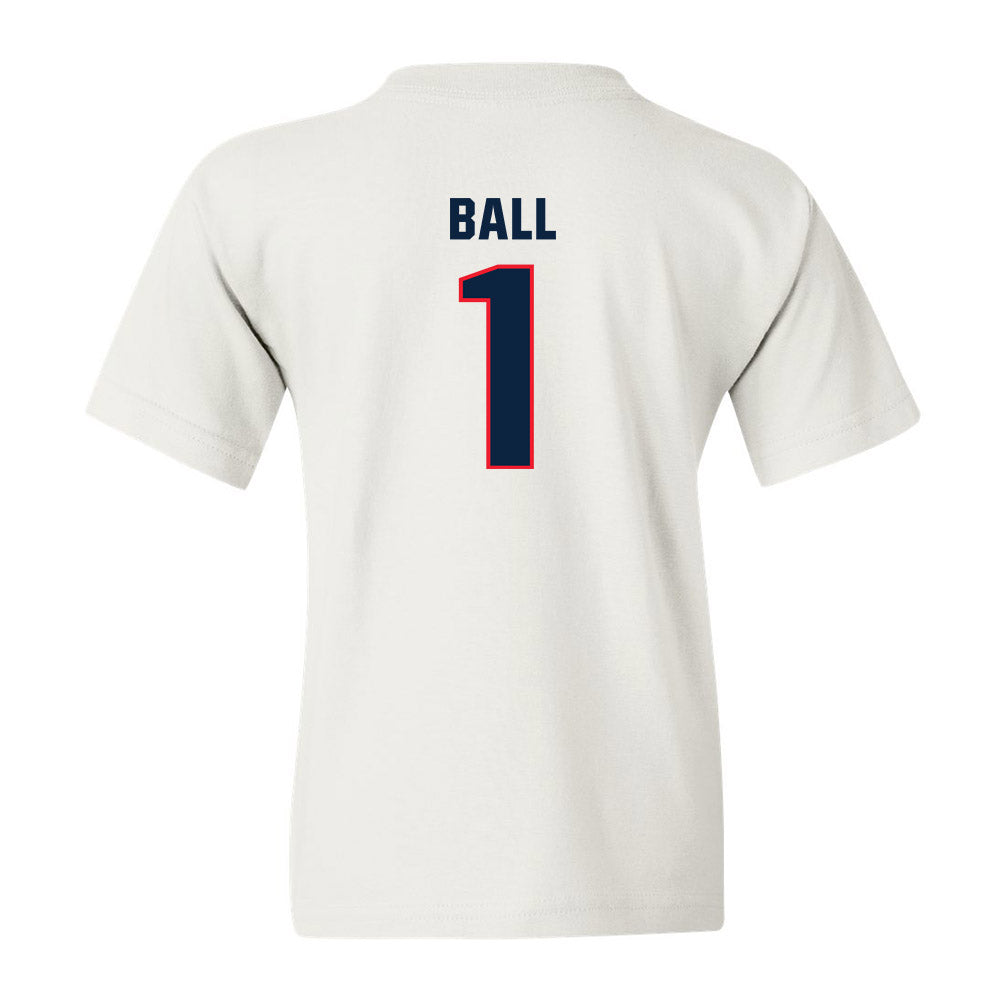 UConn - NCAA Men's Basketball : Solo Ball - Classic Shersey Youth T-Shirt