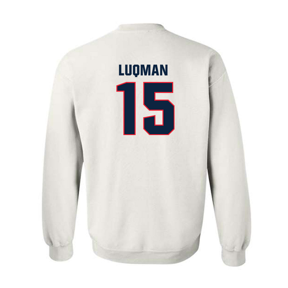 UConn - NCAA Football : Anas Luqman - Classic Shersey Crewneck Sweatshirt-1