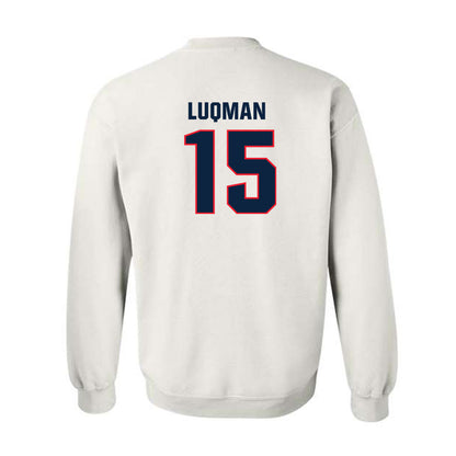 UConn - NCAA Football : Anas Luqman - Classic Shersey Crewneck Sweatshirt-1