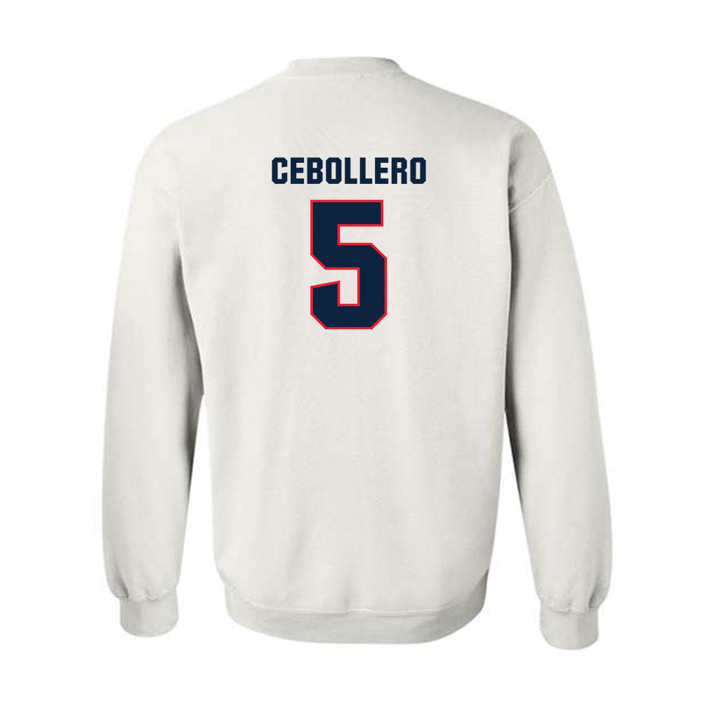 UConn - NCAA Women's Volleyball : Ayva Cebollero - Classic Shersey Crewneck Sweatshirt