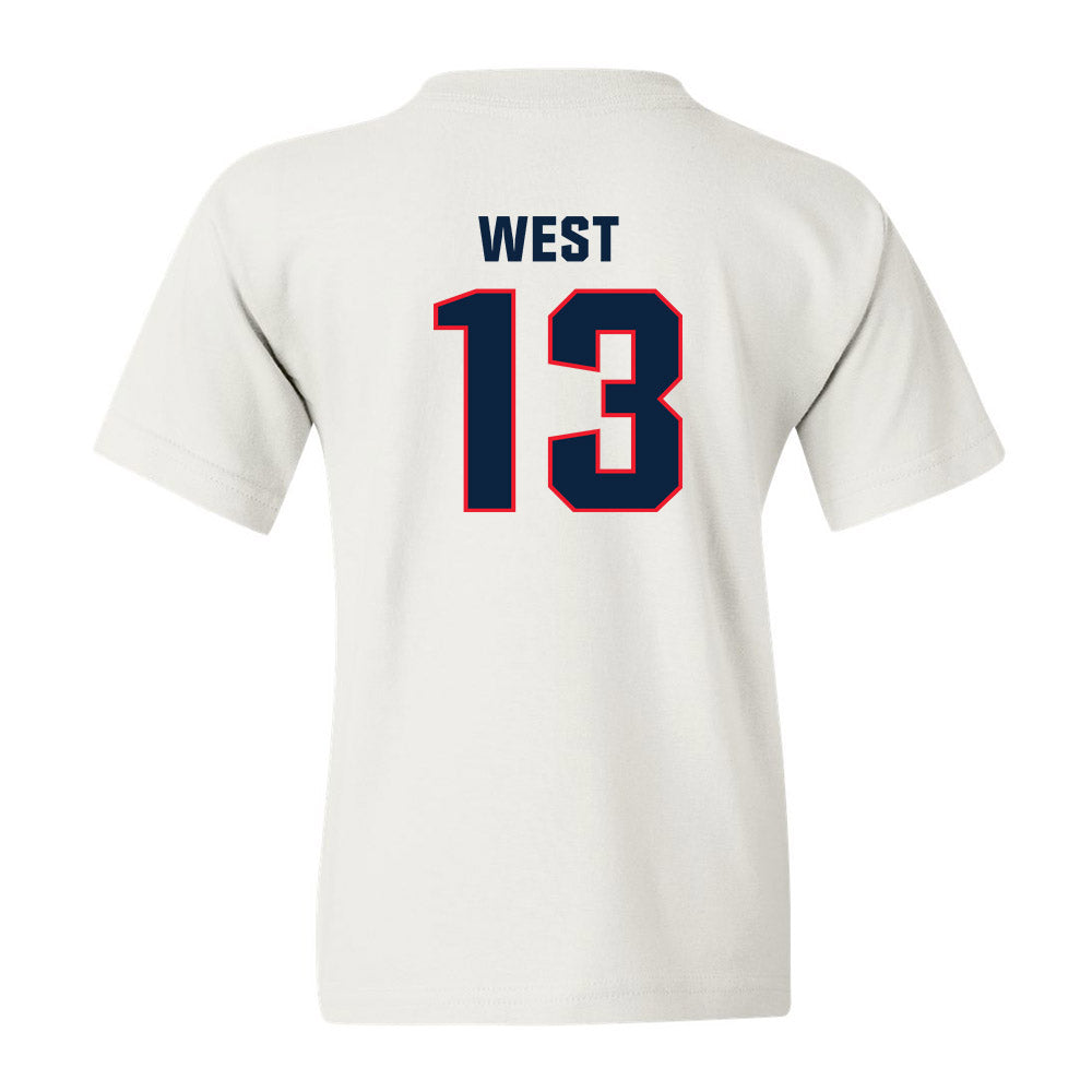 UConn - NCAA Baseball : Charlie West - Classic Shersey Youth T-Shirt