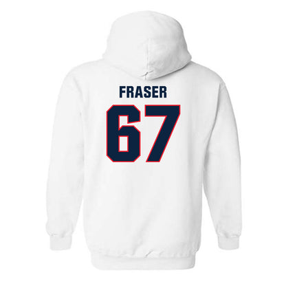 UConn - NCAA Women's Soccer : Kalina Fraser - Classic Shersey Hooded Sweatshirt-1