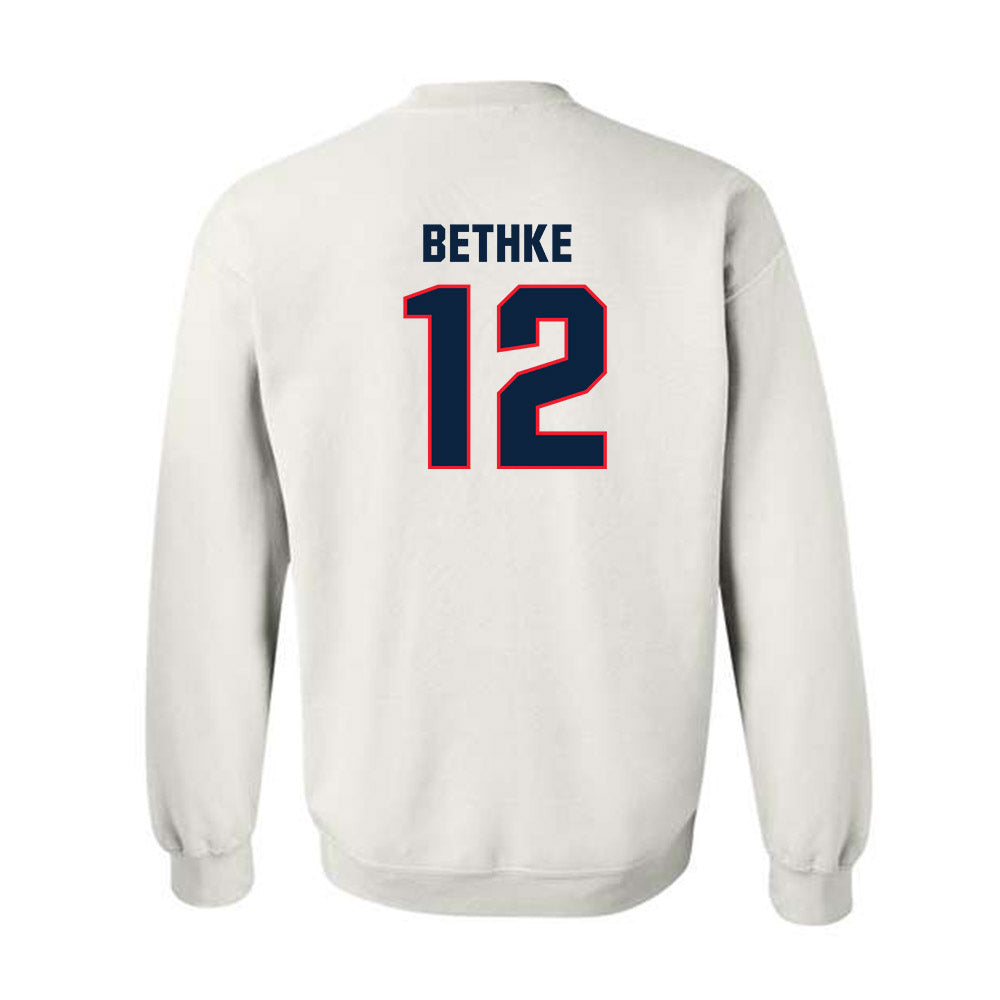 UConn - NCAA Women's Lacrosse : Hadley Bethke - Classic Shersey Crewneck Sweatshirt-1