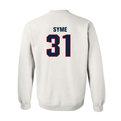UConn - NCAA Women's Lacrosse : Madelyn Syme - Classic Shersey Crewneck Sweatshirt-1
