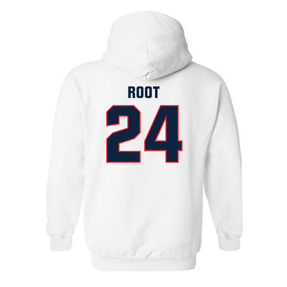 UConn - NCAA Baseball : Beau Root - Classic Shersey Hooded Sweatshirt