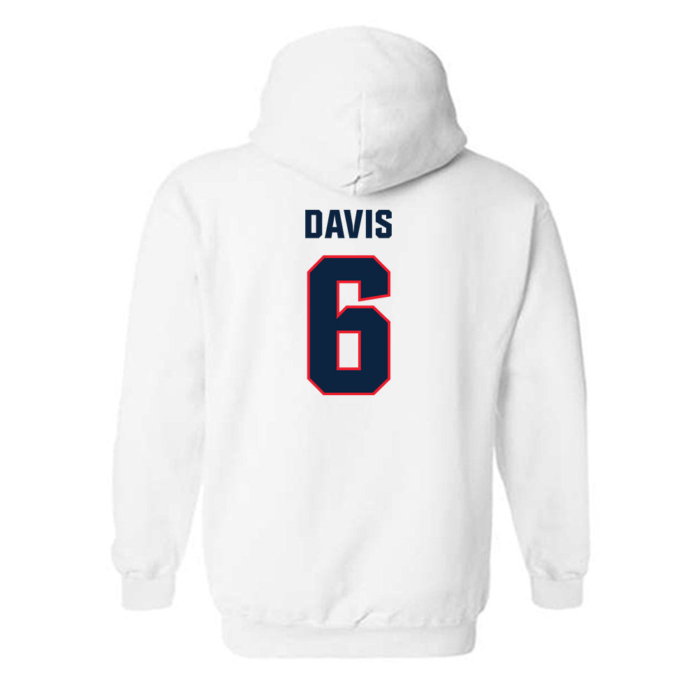 UConn - NCAA Women's Lacrosse : Rayea Davis - Classic Shersey Hooded Sweatshirt