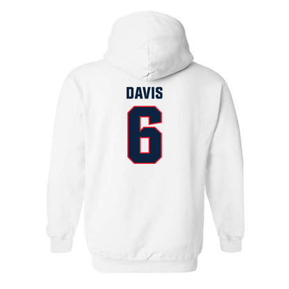 UConn - NCAA Women's Lacrosse : Rayea Davis - Classic Shersey Hooded Sweatshirt