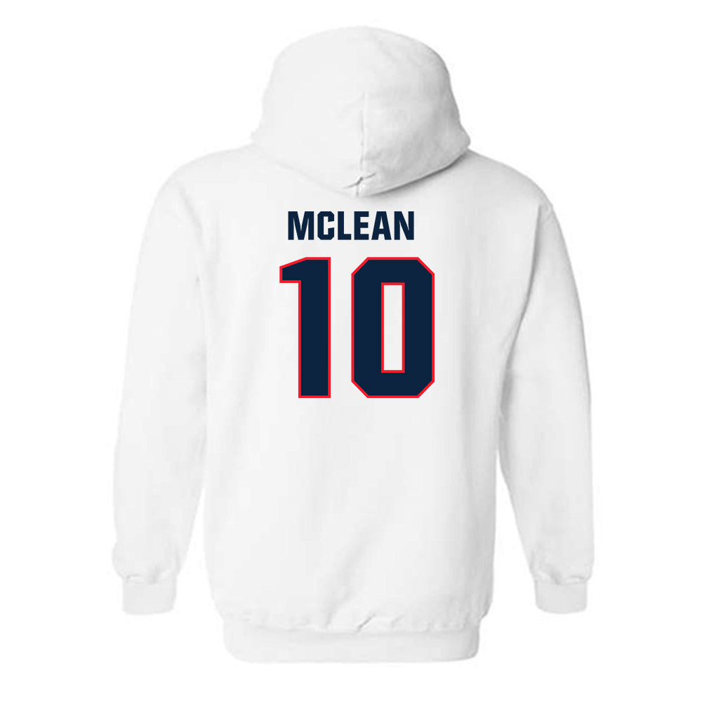 UConn - NCAA Women's Ice Hockey : Callie McLean - Classic Shersey Hooded Sweatshirt-1
