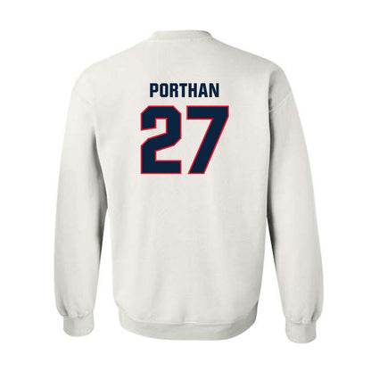 UConn - NCAA Women's Ice Hockey : Taylor Porthan - Classic Shersey Crewneck Sweatshirt-1