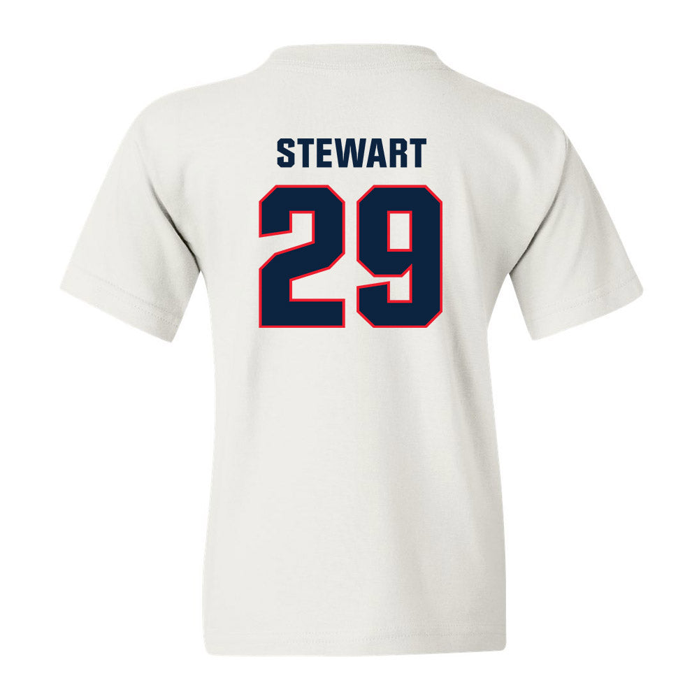 UConn - NCAA Football : Kaleb Stewart - Classic Shersey Youth T-Shirt