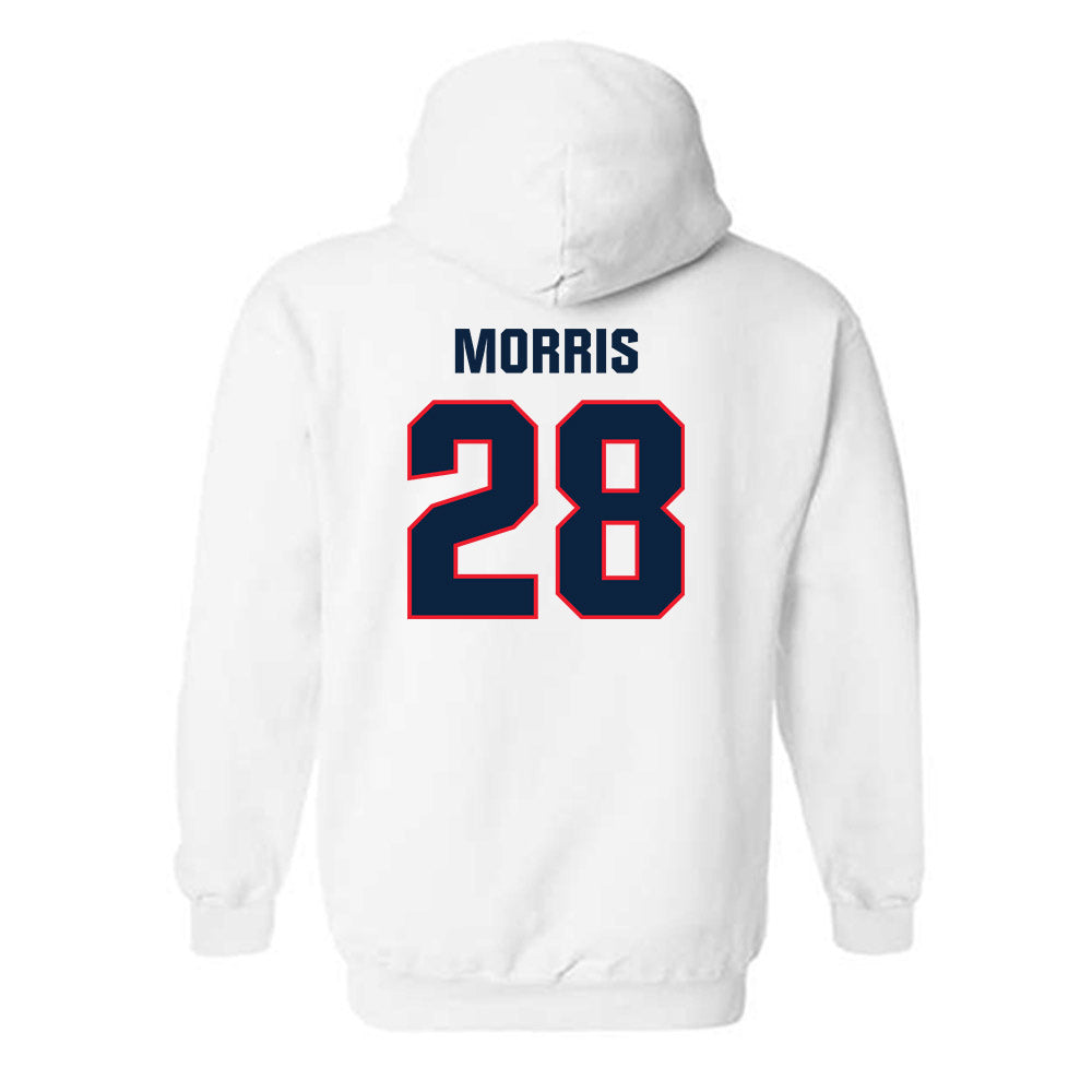 UConn - NCAA Football : Jon Morris - Classic Shersey Hooded Sweatshirt