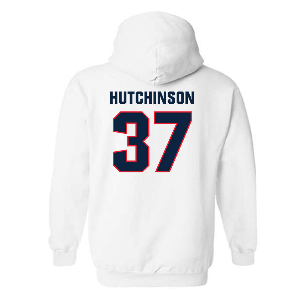 UConn - NCAA Baseball : Sam Hutchinson - Classic Shersey Hooded Sweatshirt