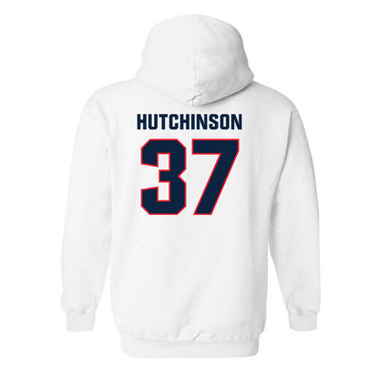 UConn - NCAA Baseball : Sam Hutchinson - Classic Shersey Hooded Sweatshirt