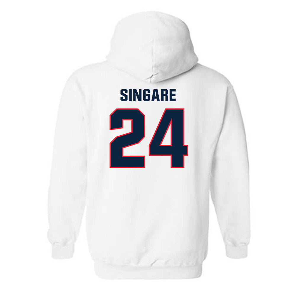 UConn - NCAA Men's Basketball : Youssouf Singare - Classic Shersey Hooded Sweatshirt