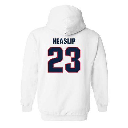 UConn - NCAA Men's Ice Hockey : Tabor Heaslip - Classic Shersey Hooded Sweatshirt