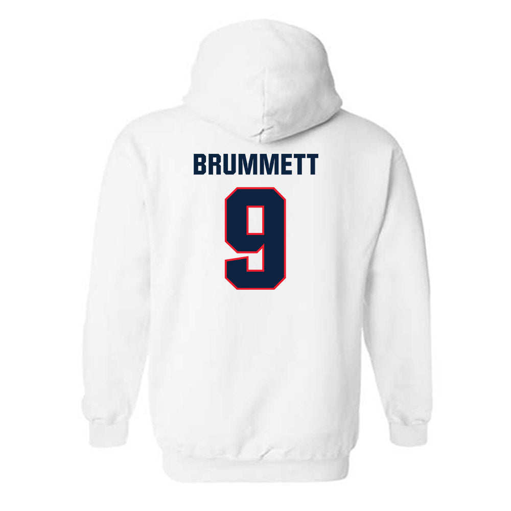 UConn - NCAA Women's Soccer : Austin Brummett - Classic Shersey Hooded Sweatshirt-1
