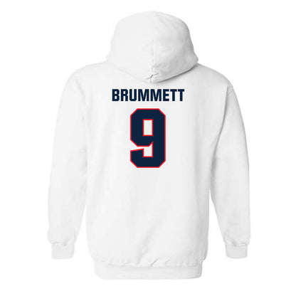 UConn - NCAA Women's Soccer : Austin Brummett - Classic Shersey Hooded Sweatshirt-1