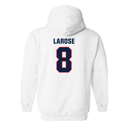 UConn - NCAA Baseball : Jack Larose - Classic Shersey Hooded Sweatshirt