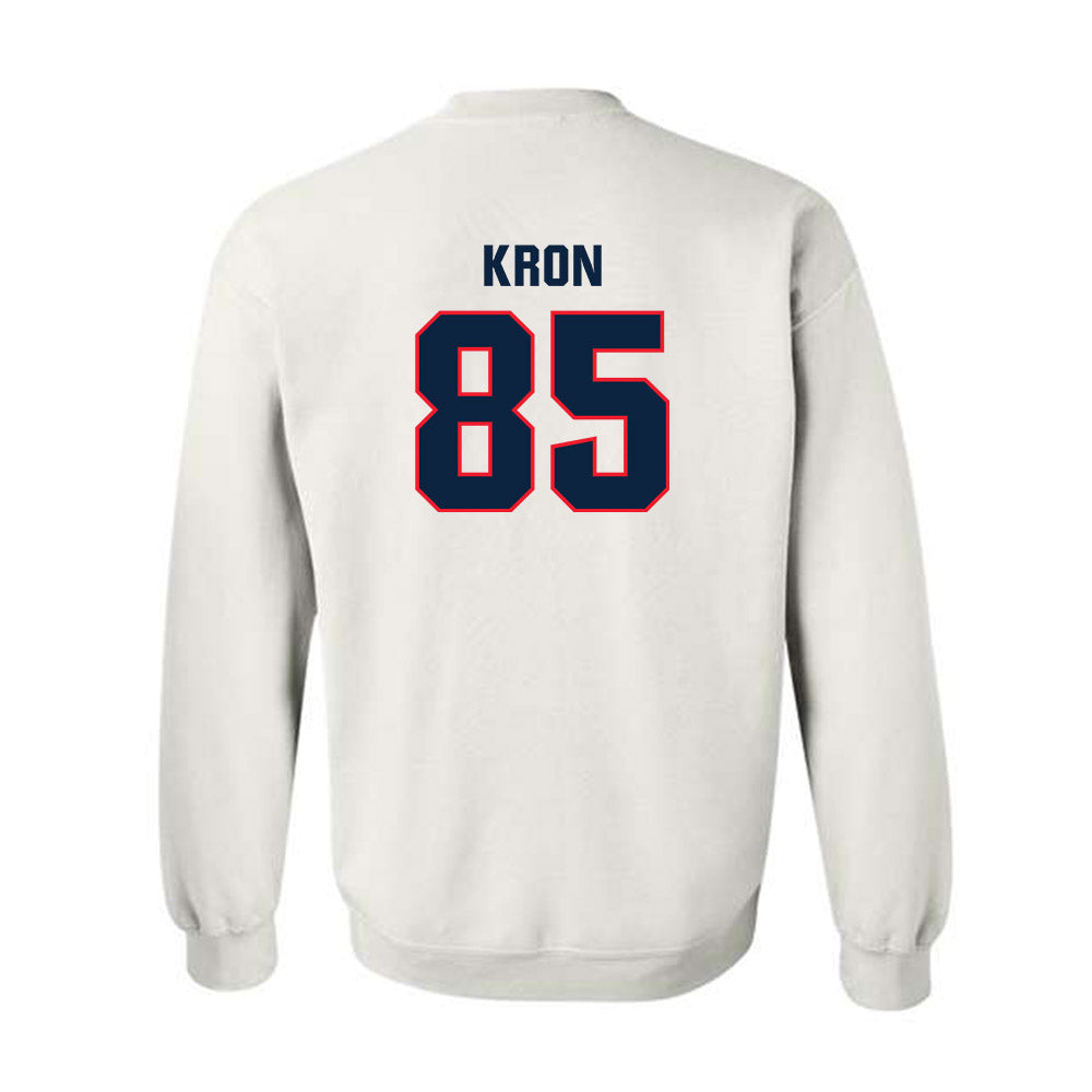 UConn - NCAA Football : Drew Kron - Classic Shersey Crewneck Sweatshirt-1