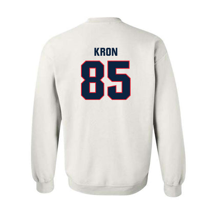 UConn - NCAA Football : Drew Kron - Classic Shersey Crewneck Sweatshirt-1