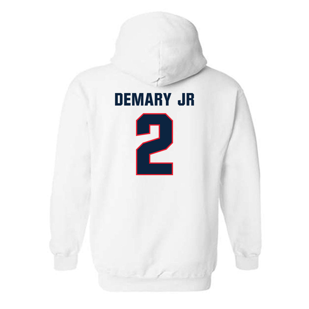 UConn - NCAA Men's Basketball : Silas Demary Jr - Classic Shersey Hooded Sweatshirt-1