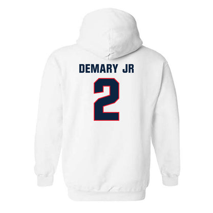 UConn - NCAA Men's Basketball : Silas Demary Jr - Classic Shersey Hooded Sweatshirt-1