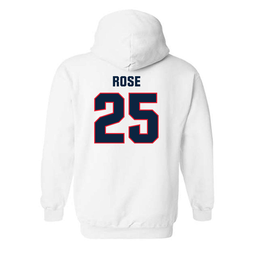 UConn - NCAA Football : Daniel Rose - Classic Shersey Hooded Sweatshirt-1