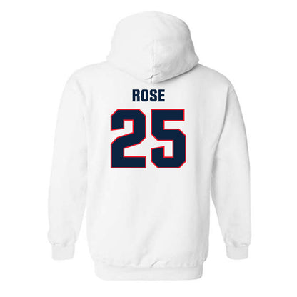 UConn - NCAA Football : Daniel Rose - Classic Shersey Hooded Sweatshirt-1
