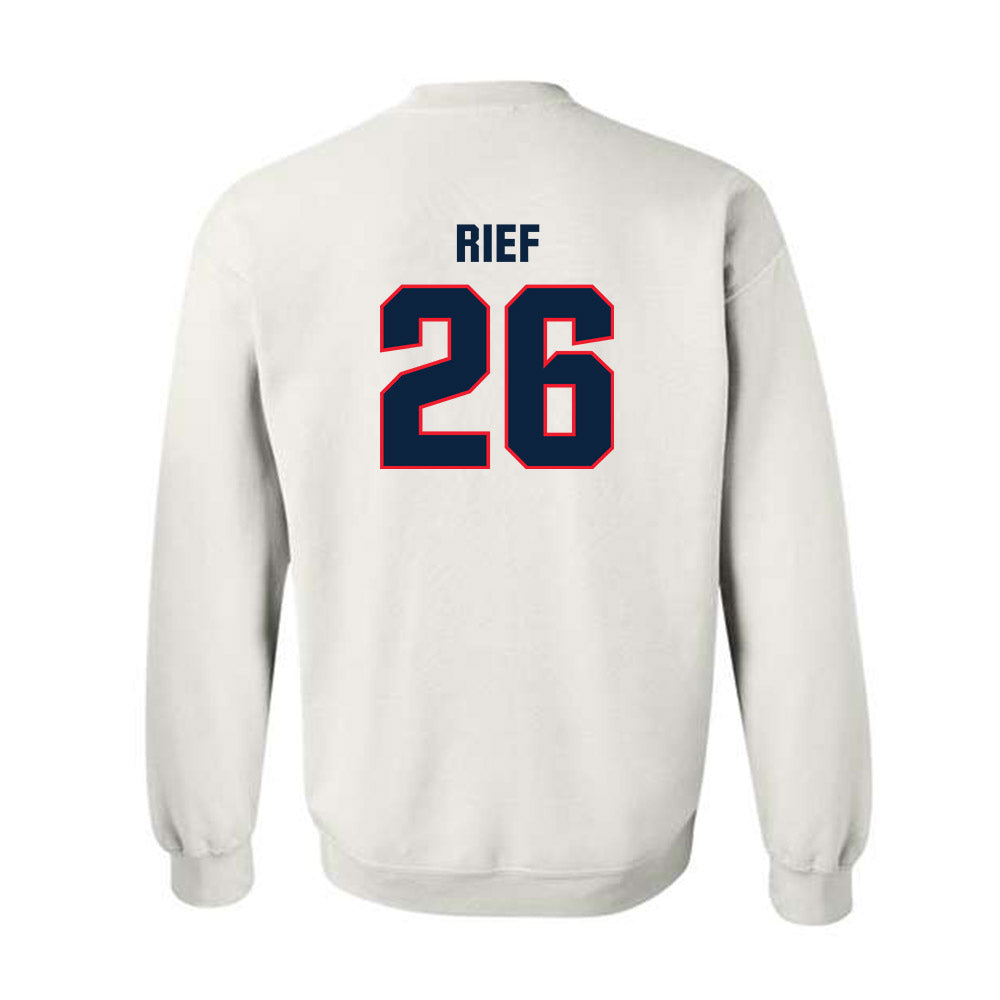 UConn - NCAA Football : Soren Rief - Classic Shersey Crewneck Sweatshirt-1