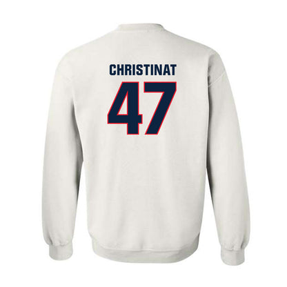 UConn - NCAA Football : Zachary Christinat - Classic Shersey Crewneck Sweatshirt