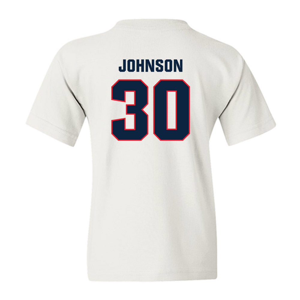 UConn - NCAA Football : Charles Johnson - Classic Shersey Youth T-Shirt-1